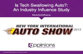 Appinions Auto Tech Influence Study