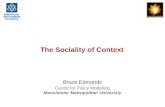 The Sociality of Context