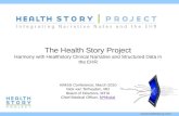Harmony With Healthstory   Clinical Narrative And Structured Data In The Ehr   Himss