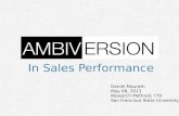 Ambiversion In Sales Performance