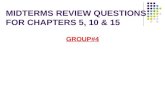 Markma v57 exam review questions for chapters 5, 10 and 15