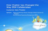How Chatter has Changed the Way ERM Collaborates
