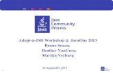Adopt-JSR-Workshop JavaOne 2013
