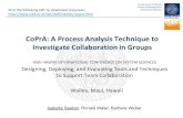 CoPrA: A Process Analysis Technique to Investigate Collaboration in Groups
