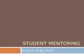 Student mentoring: A case study