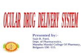Ocular drug delivery system