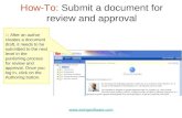 04 How To Submit For Review - DocPublisher