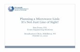 Planning a microwave Link