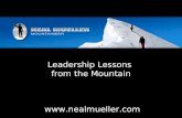 11368993 leadership-lessons-from-the-mountain