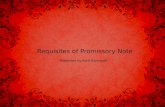 Promissory note ppt, negotiable instrument act.