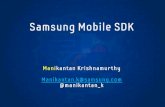 Samsung Mobile sdk - for Android developers