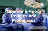Operating Room Policies and Procedures II