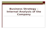 Internal Analysys Of Strategic Management
