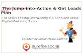 5 Easy Steps – The Jump-into-Action & Get Leads Plan For SMB’s Feeling Overwhelmed & Confused about  Digital Marketing Today