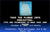 Take The Plunge Into Podcasting