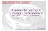 Fundamental Equity Analysis & Analyst Recommendations - MSCI APEX 50 Index Components