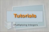 Tutorials--Multiplying Integers