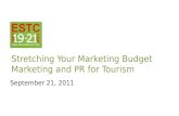 Stretch your Marketing Budget: ESTC