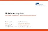 Mobile analytics vinculando con métricas móvil y estrategia multicanal