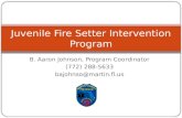 Juvenile Fire Setter Intervention Program