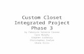Custom Closet Presentation Phase 3