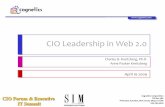 CIO Leadership on Web 2.0 and Social Media