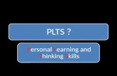 Personal Learning & Thinking Skills explained....