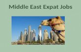 Middle East Expat Jobs 2014