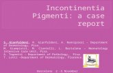 INCONTINENTIA PIGMENTI: A CASE REPORT- serena gianfaldoni