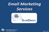 Email Marketing and Mailing Lists GlobEmails