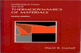 Introduction of Thermodynamics of Materials-David R. Gaskell