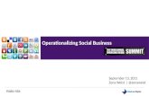 Zena Weist (Edelman): Operationalizing Social Business