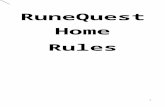 RuneQuest House Rules