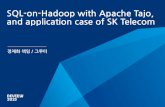 Deview2013 SQL-on-Hadoop with Apache Tajo, and application case of SK Telecom
