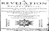 Agnello revelation of the secret spirit 1622
