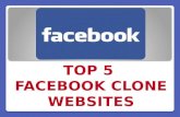 Facebook Clone Website List – Best 5