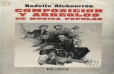 Composicion y Arreglos de Musica Popular Rodolfo Alchourron