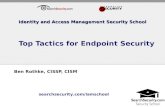 Top Tactics For Endpoint Security
