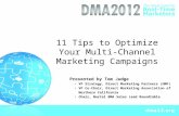 11 Tips to Optimize Your Multichannel Marketing Campaigns