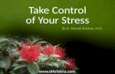 Take Control of Your Stress by R. Murali Krishna, M.D.