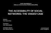 Chiara Evangelista - L'accessibilità nei social network: il caso Viadeo - TesiCamp 2010