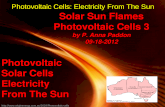 Solar Sun Flames Photovoltaic Cells 3