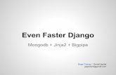 Even faster django