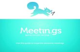 Meetin.gs - Getting Started v3
