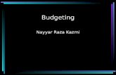 Budgeting in Health Sector