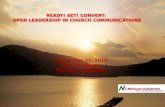 Ready! Set! Convert: Open Leadership In Church Communications
