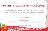 Armene -  Women in leadership at all levels