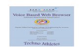 Voice Based Web Browser