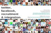 Twitter, Facebook, Recruitment & Integration - Thomas Shaw, RecruitTECH 2009