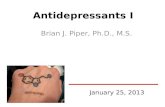 Antidepressants Part I